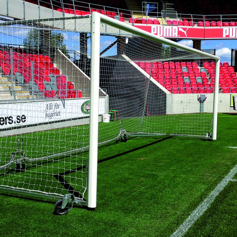 Fotballmål Match 11`er med 4 stk. transporthjul
